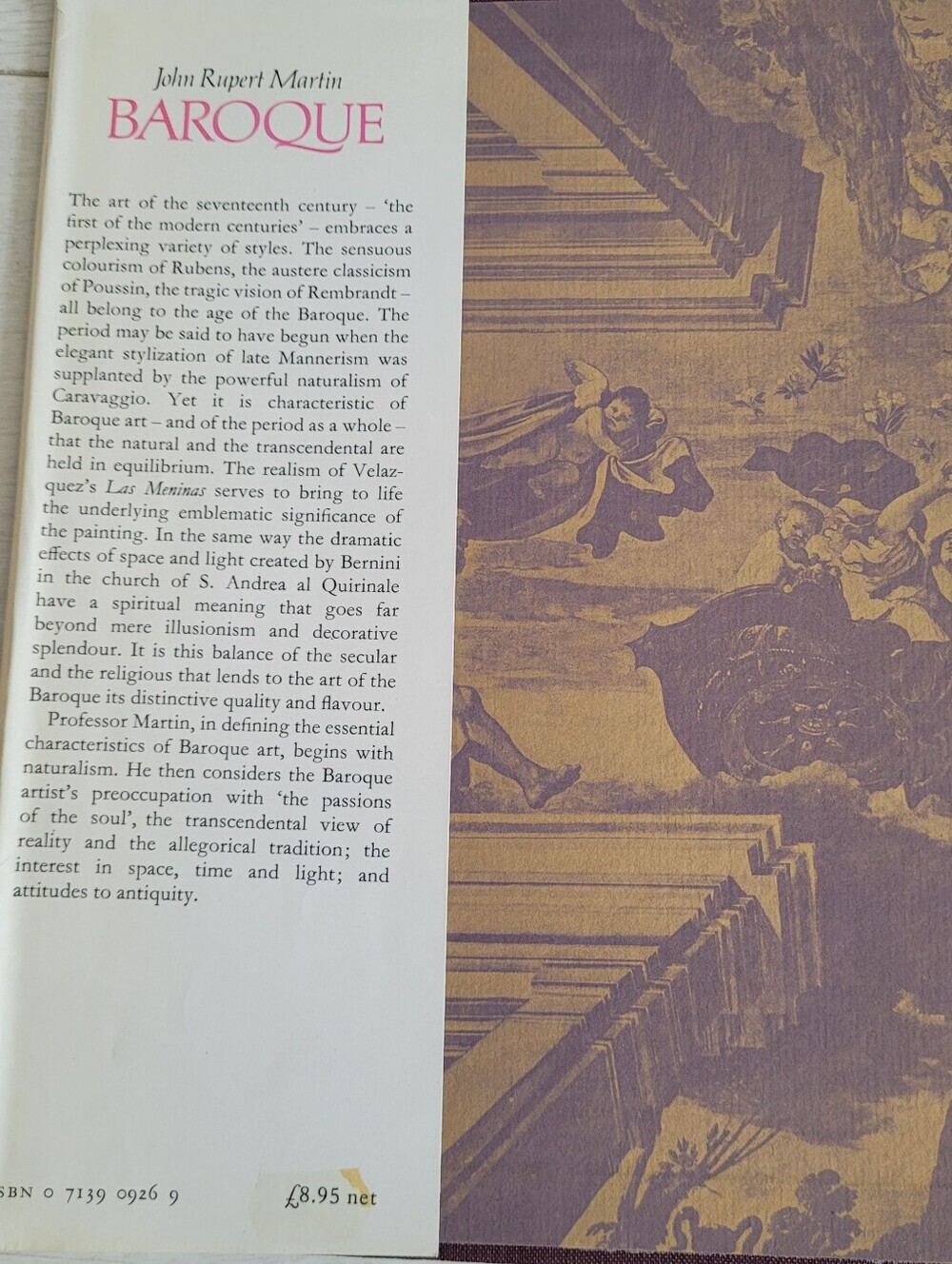 Baroque John Rupert Martin Hardcover Book - Picture 2 of 7